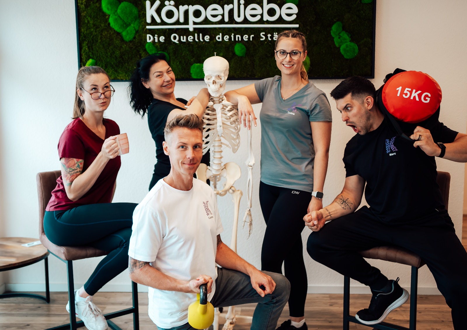 Das Praxisteam von Körperliebe in Rees Haldern